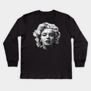 Marilyn Monroe Kids Long Sleeve T-Shirt